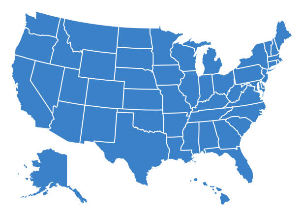Stylized U.S. map showing Strategic Wound's nationwide healthcare network